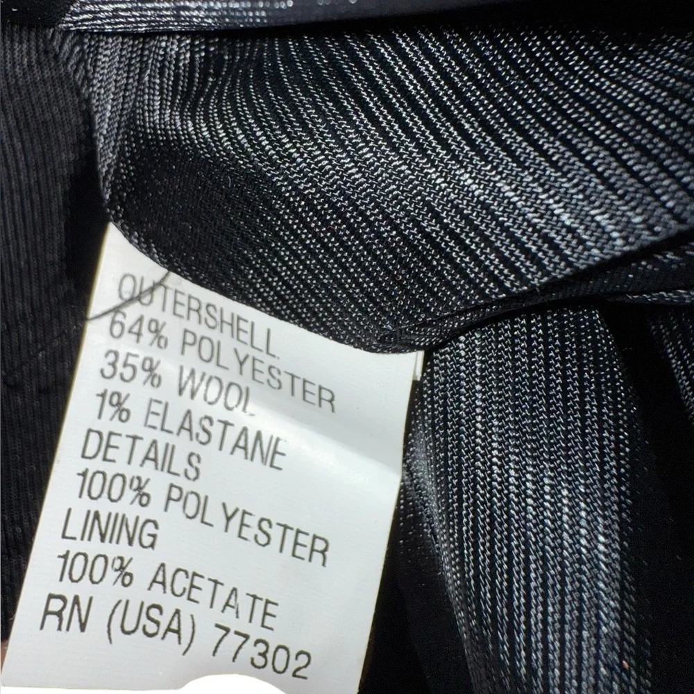 Zara Basic Classic Black Blazer Size Small - Picture 7 of 7